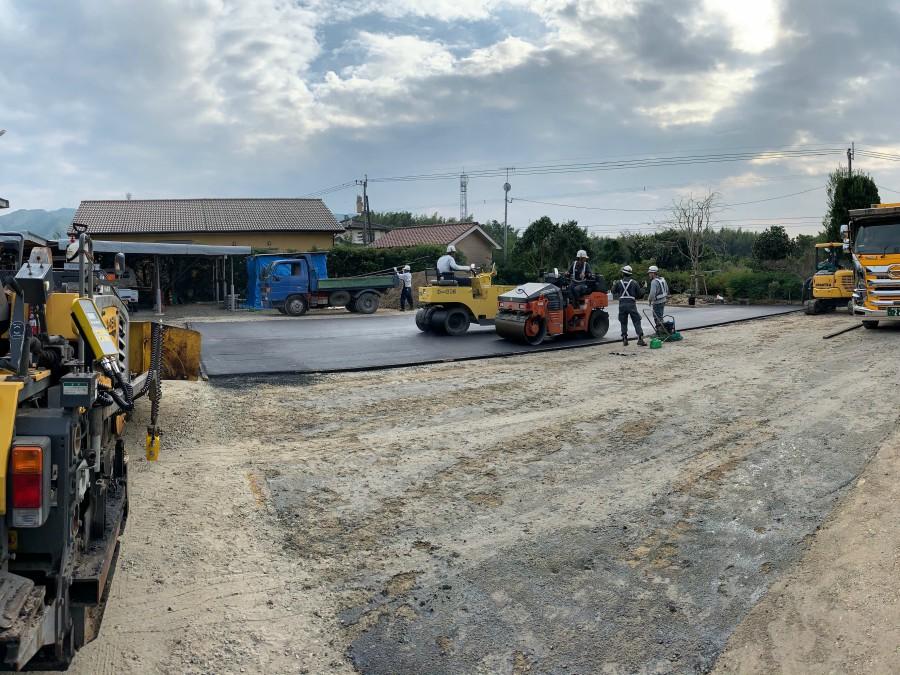 20191021駐車場舗装 2